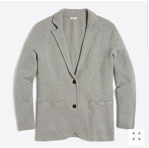 NWT Jcrew sweater blazer